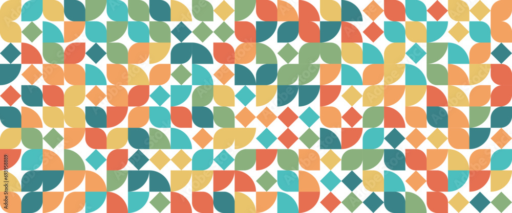 Colorful colourful geometric mosaic seamless pattern illustration with creative abstract shapes. Colorful colourful geometric mosaic seamless pattern illustration with creative abstract shapes.