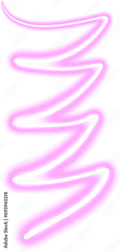 lighting lines curve and twirl. Neon design lighting lines curve and twirl. Neon design