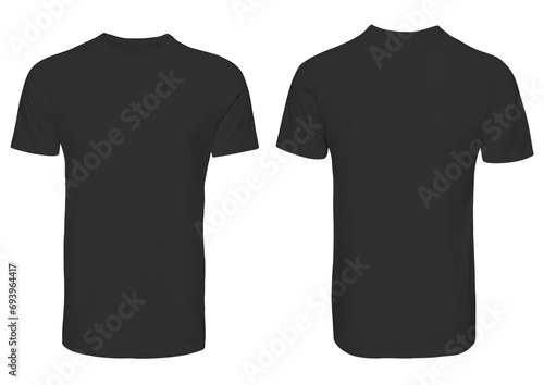 High Resolution Black T-Shirt Mockup