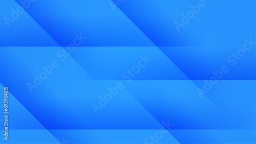 Blue vector abstract geometric shapes background