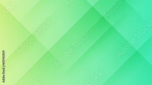 Green vector abstract background with simple geometric shapes