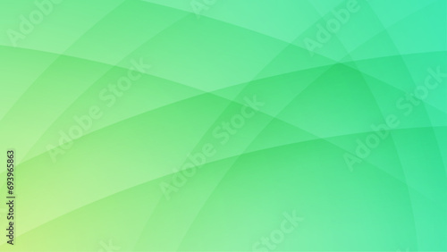 Green vector abstract background with simple geometric shapes