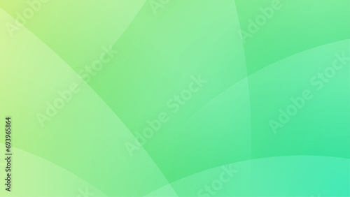 Green vector modern abstract background with shapes © TitikBak