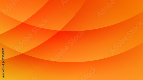 Yellow and orange vector abstract background with simple geometric shapes