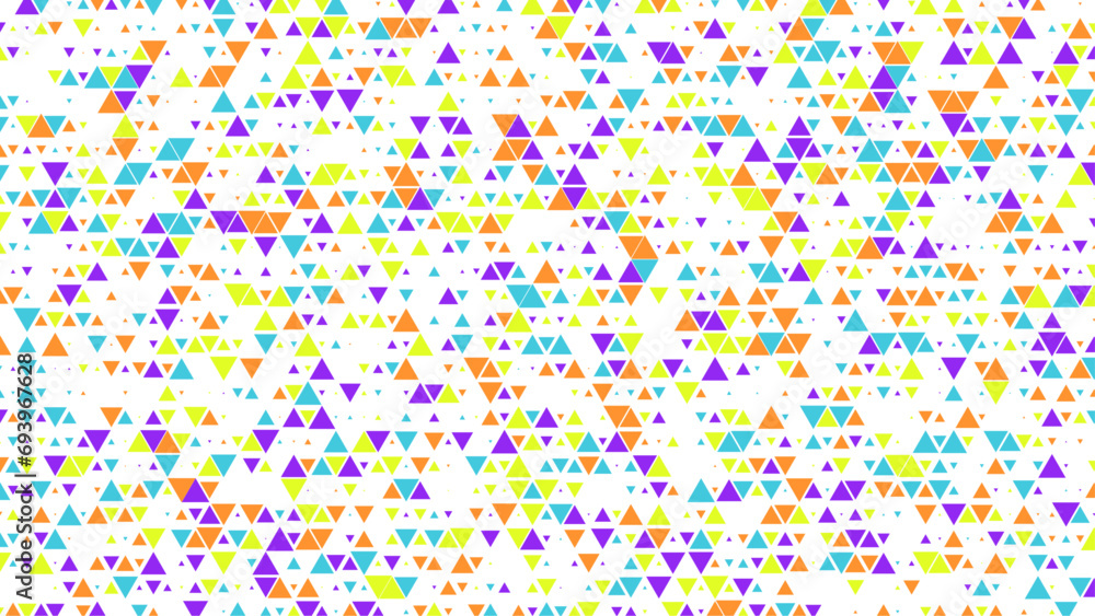 Colorful colourful abstract geometric mosaic triangle background design with simple shapes Colorful colourful abstract geometric mosaic triangle background design with simple shapes