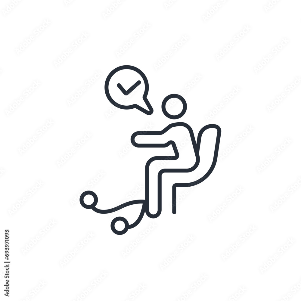 guilty icon. vector.Editable stroke.linear style sign for use web design,logo.Symbol illustration. guilty icon. vector.Editable stroke.linear style sign for use web design,logo.Symbol illustration.