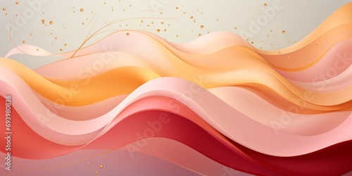 Pink abstract Background, Fussy peach pink, AI generated