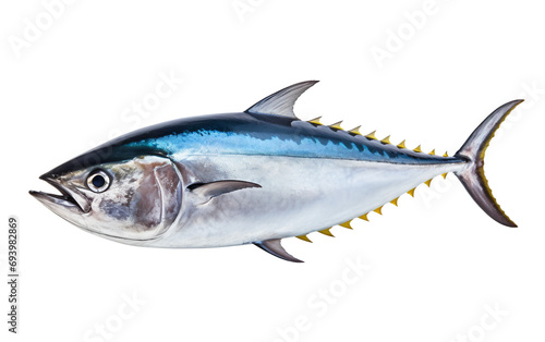 Tuna fish isolated on transparent background.