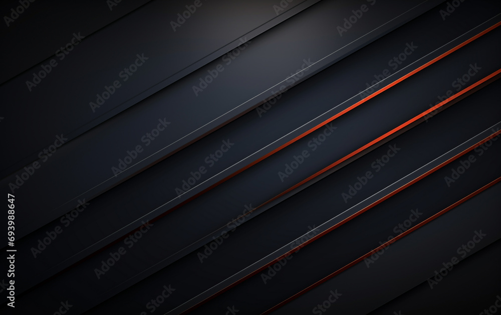 Gold vector stripes are arranged in a bevel line fashion, creating a dynamic contrast against the dark backdrop Gold vector stripes are arranged in a bevel line fashion, creating a dynamic contrast against the dark backdrop