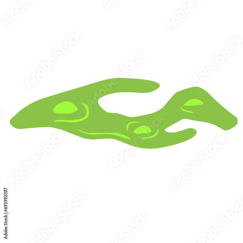 poisonous green liquid