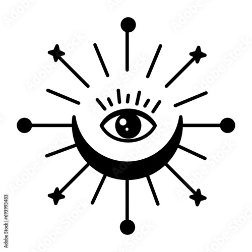 Here’s an outline icon of astrological house chart 