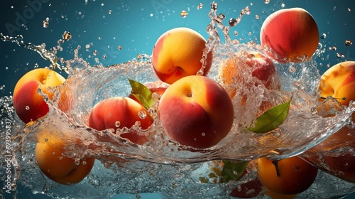 fruit in water