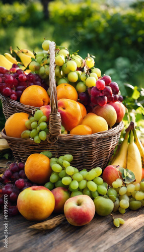 Nature's Cornucopia Fruits Basket Delight