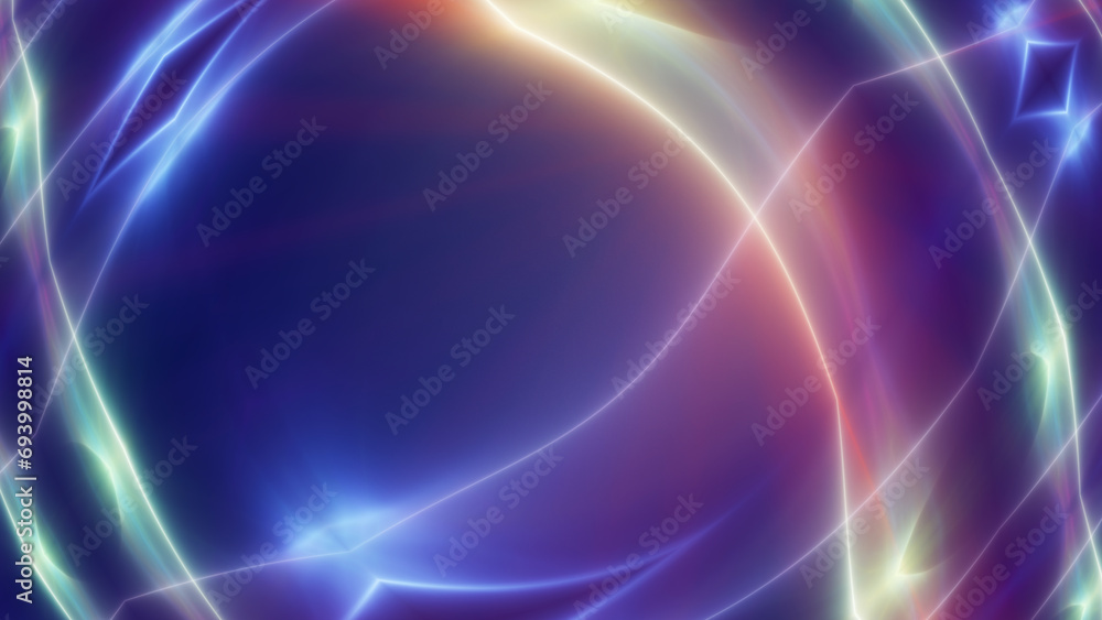 background neon line wave illustration background neon line wave illustration