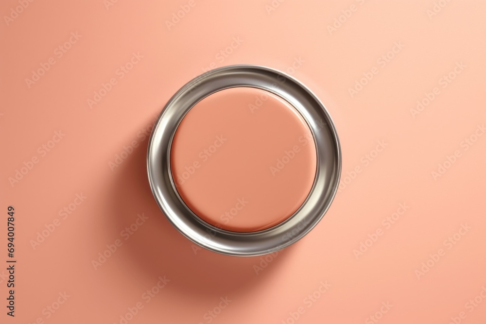 Cosmetics mockup, peach fuzz trendy color concept. Background with selective focus and copy space Cosmetics mockup, peach fuzz trendy color concept. Background with selective focus and copy space