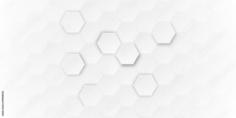 Hexagonal abstract metal white background. Hexagonal gaming vector abstract tech background.
Hexagonal abstract metal white background. Hexagonal gaming vector abstract tech background.