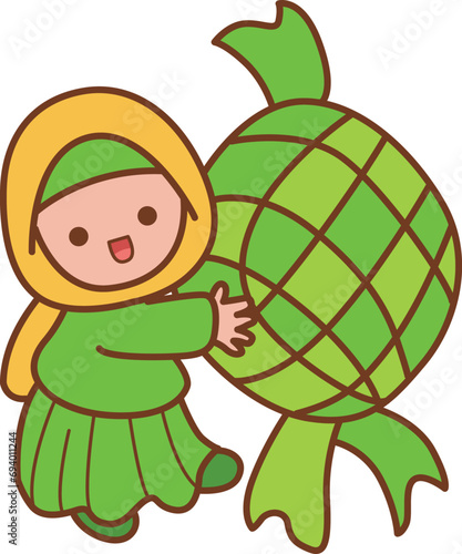 The theme of this icon is Ramadan