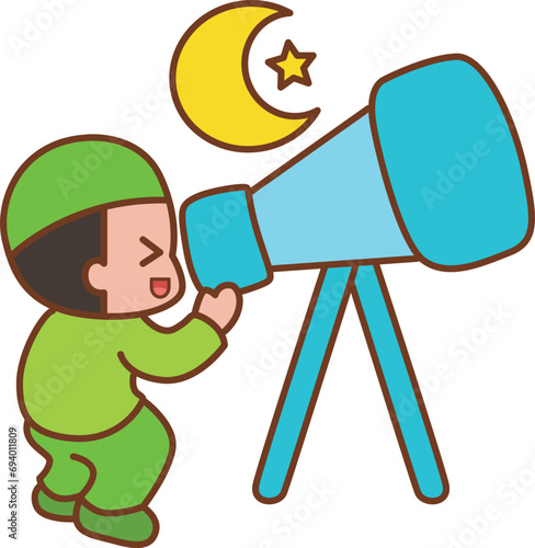 The theme of this icon is Ramadan