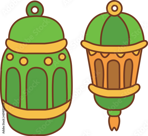 The theme of this icon is Ramadan