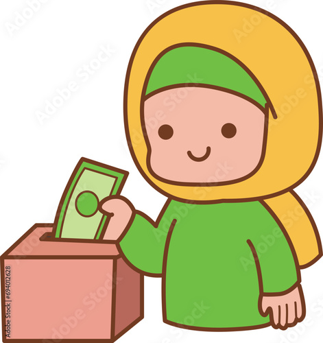 The theme of this icon is Ramadan