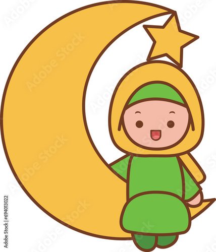 The theme of this icon is Ramadan