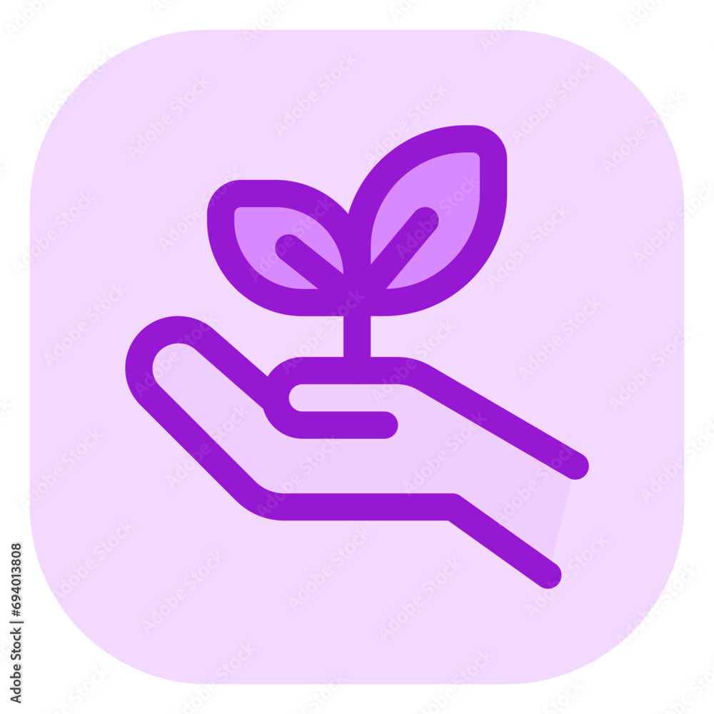 Editable plant a tree, seedling, go green vector icon. Environment, ecology, eco-friendly. Part of a big icon set family. Perfect for web and app interfaces, presentations, infographics, etc Editable plant a tree, seedling, go green vector icon. Environment, ecology, eco-friendly. Part of a big icon set family. Perfect for web and app interfaces, presentations, infographics, etc
