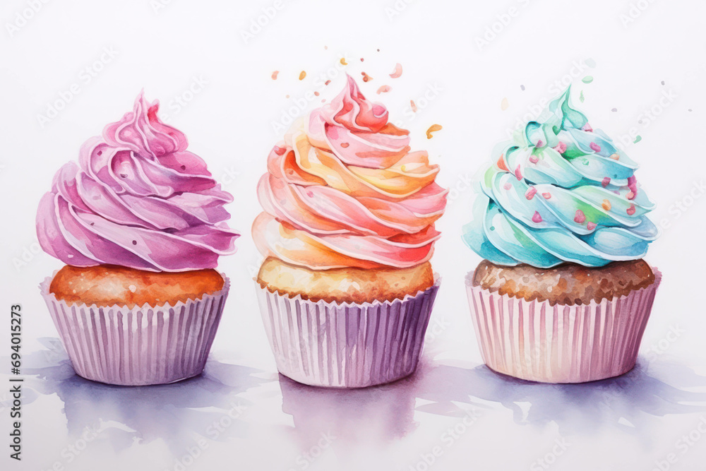 Icing pink bakery cream dessert cake cupcakes sweets frosting background pastry delicious food
