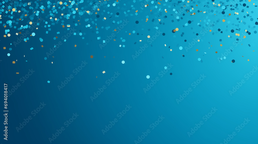 Confetti sparkles on a black background, the theme of a holiday and a birthday Confetti sparkles on a black background, the theme of a holiday and a birthday