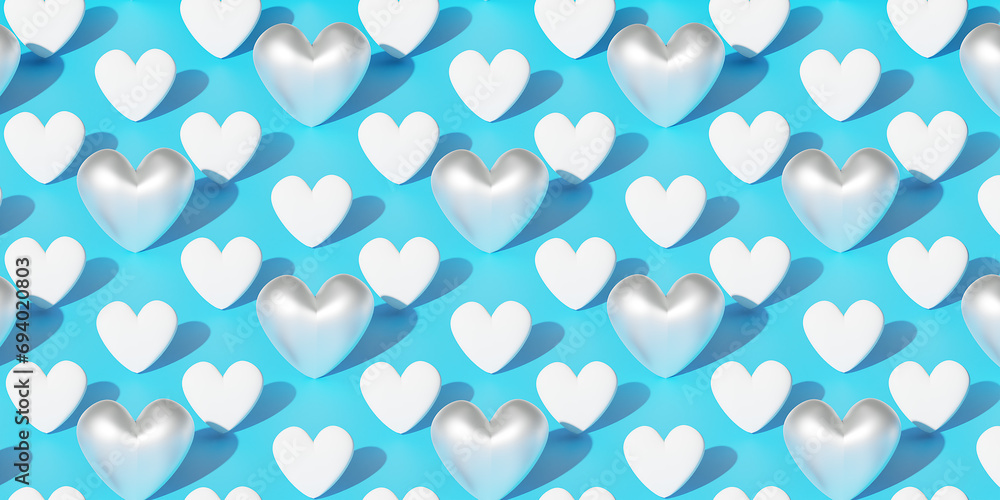 Love 3d heart set, color hearts. Happy Valentines Day - Love you label, 3d love banner. Pattern with heart. Love 3d heart set, color hearts. Happy Valentines Day - Love you label, 3d love banner. Pattern with heart.