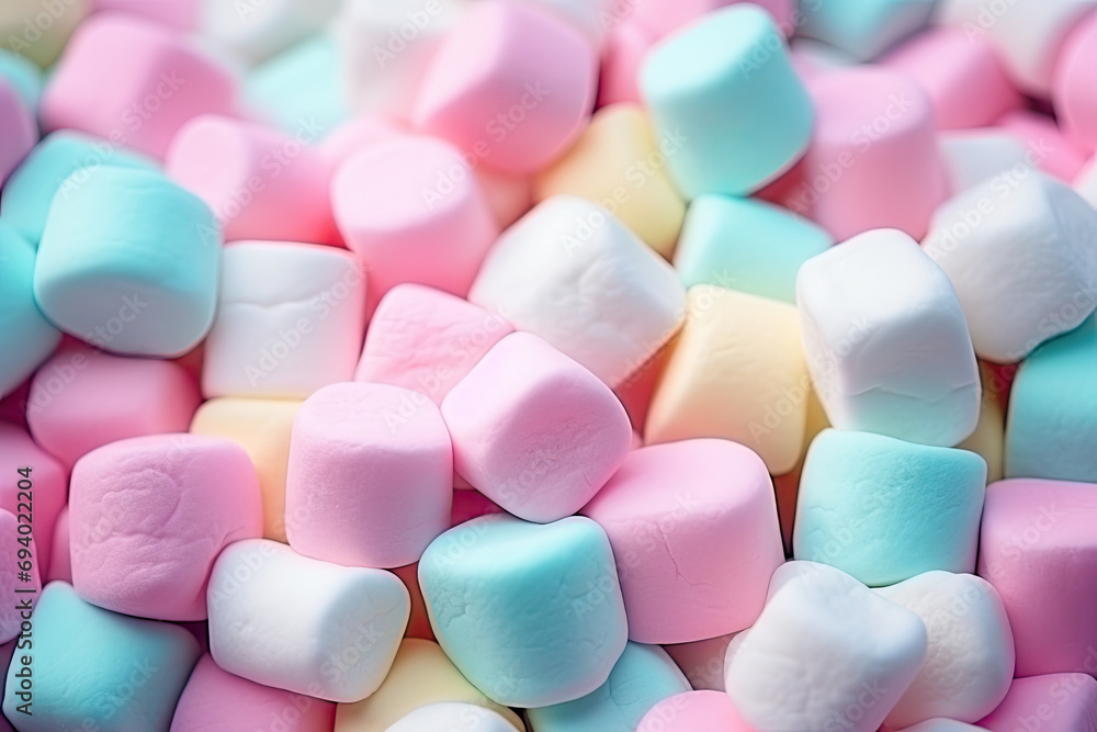 Pastel marshmallow background Pastel marshmallow background