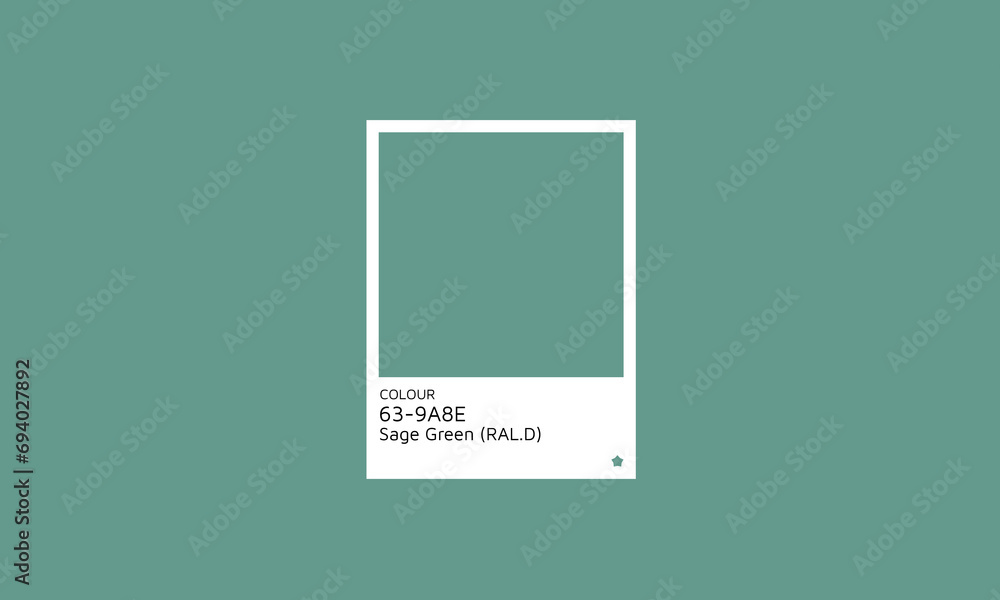 Sage Green color palette set catalog samples in rgb hex. new fashion