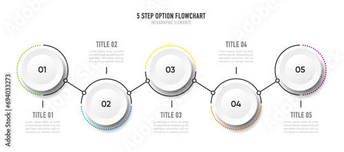 Timeline infographic design with 6 options or steps. Infographics for business concept. Can be used for presentations workflow layout, banner, process, diagram, flow chart, info graph, annual report.