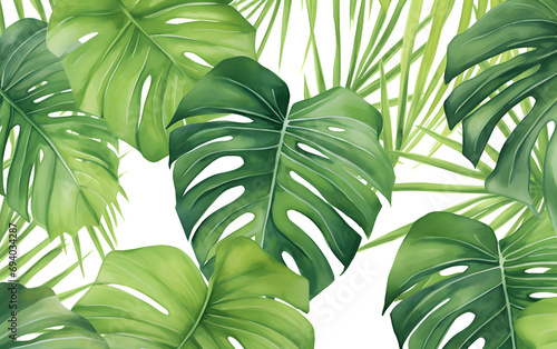green leaves