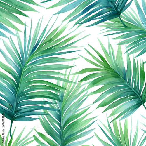 palm leaves background