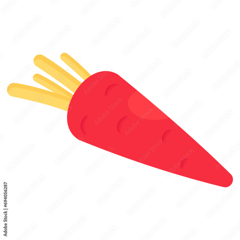 Trendy vector design of carrot Trendy vector design of carrot