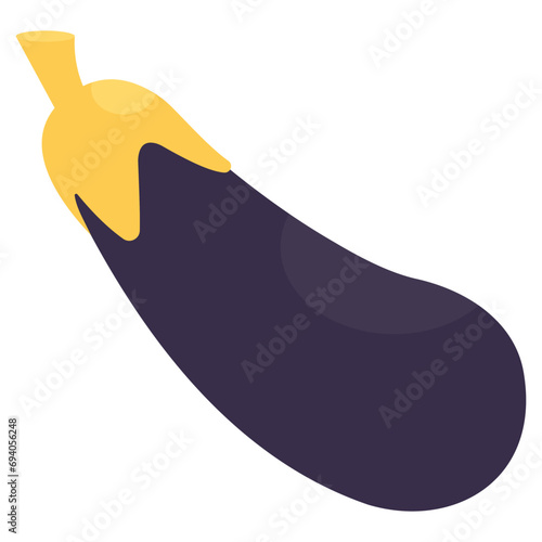 Premium download icon of brinjal 