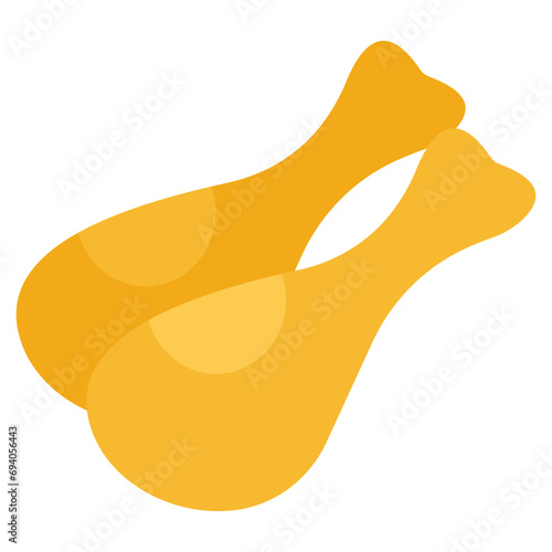 A perfect design icon of drumsticks