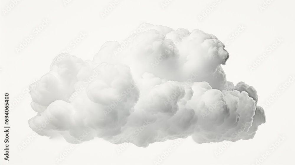 Cumulus cloud on pure background Cumulus cloud on pure background