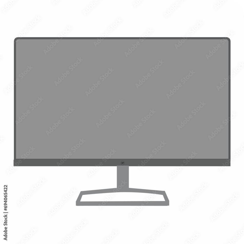 Computer Monitor vector icon eps Computer Monitor vector icon eps