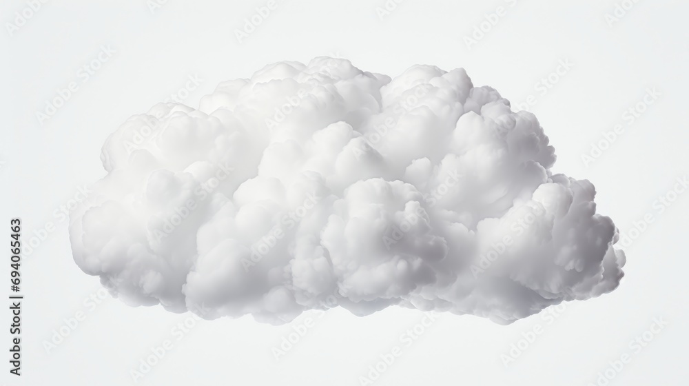 Cumulus cloud on pure background Cumulus cloud on pure background