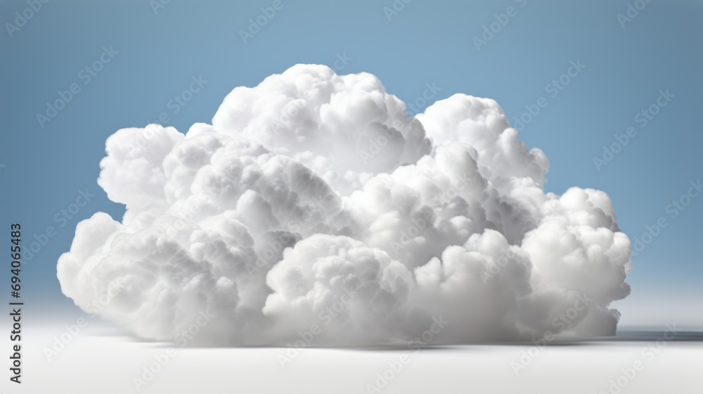Cumulus cloud on pure background Cumulus cloud on pure background