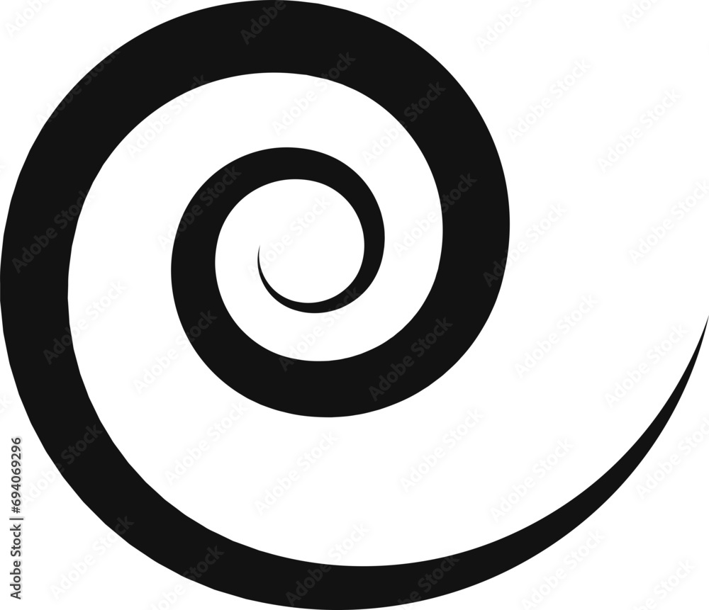 Spiral Y2K Element. Retro futuristic shape. Spiral Y2K Element. Retro futuristic shape.