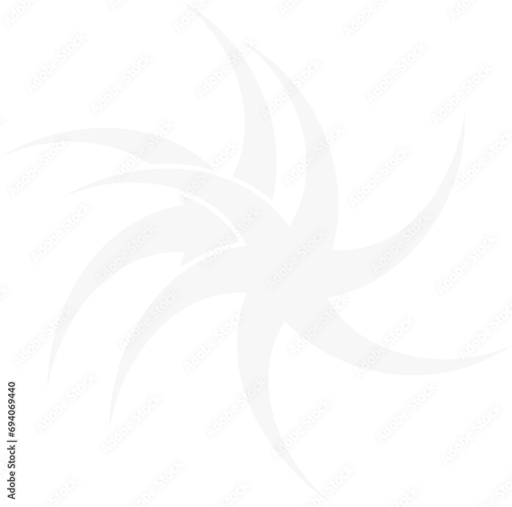 Fototapeta premium Stars Y2K Element. Retro futuristic shape.