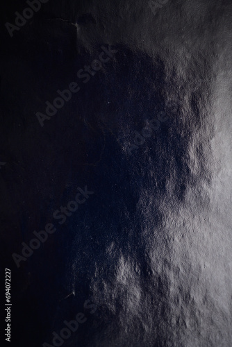 Black copy paper surface background.