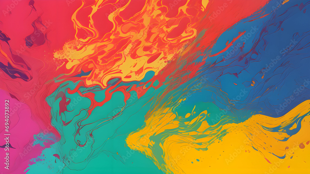 abstract colorful liquid paint splash background abstract colorful liquid paint splash background