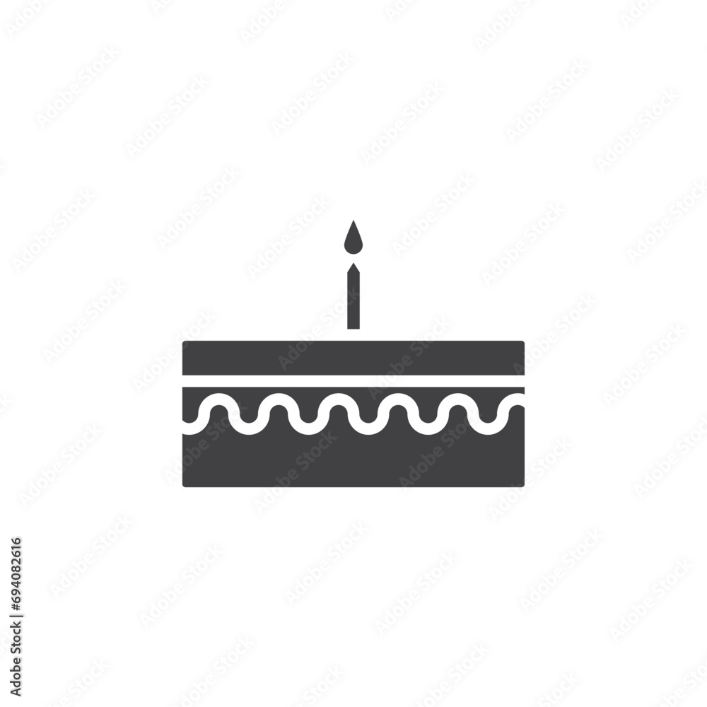 birthday cake icon. sign for mobile concept and web design. Outline vector icon. Symbol, logo illustration. Vector graphics birthday cake icon. sign for mobile concept and web design. Outline vector icon. Symbol, logo illustration. Vector graphics