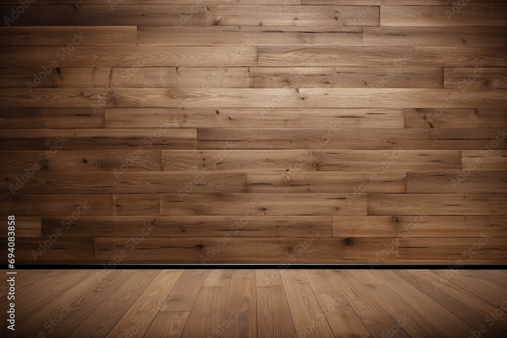 Empty wood background for product display Ai generated Empty wood background for product display Ai generated