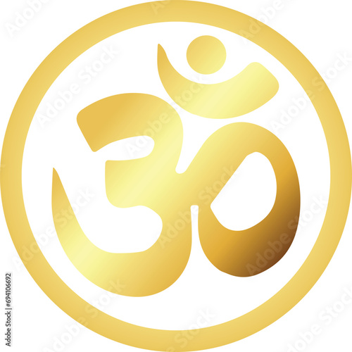 Swastik icon Golden | Swastika sign vector | Hinduism sign | Hindu symbol | spiritual symbol