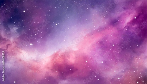 abstract pink purple outer space background galaxy stars fantastic sky