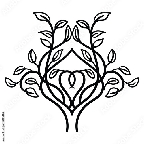Tree of Life , Yggdrasil vector	